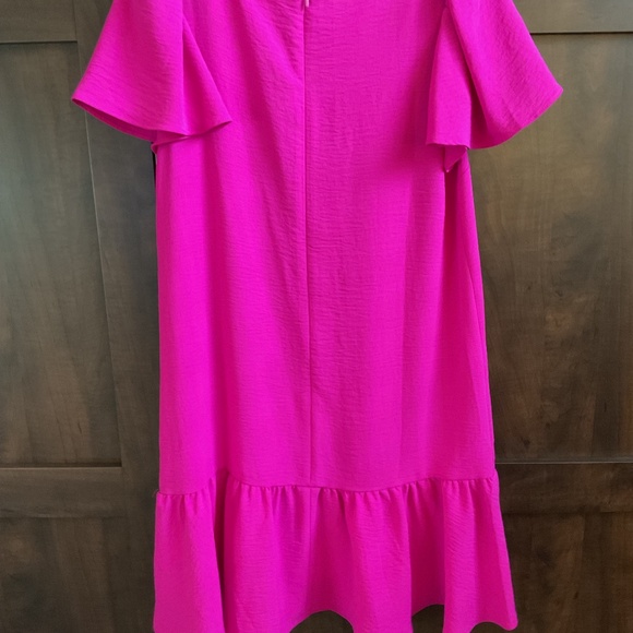 DKNY Fuchsia Party Dress, size 8 - Picture 2 of 2